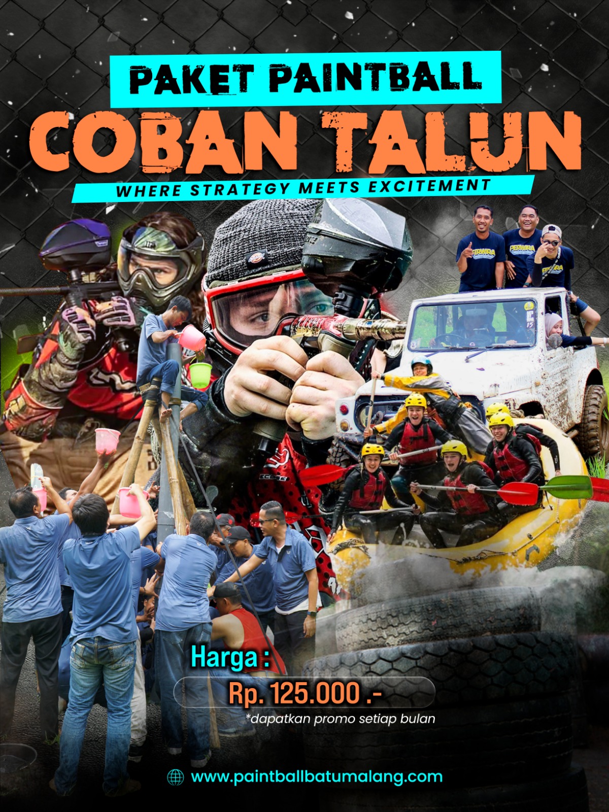 Paintball di Batu Malang